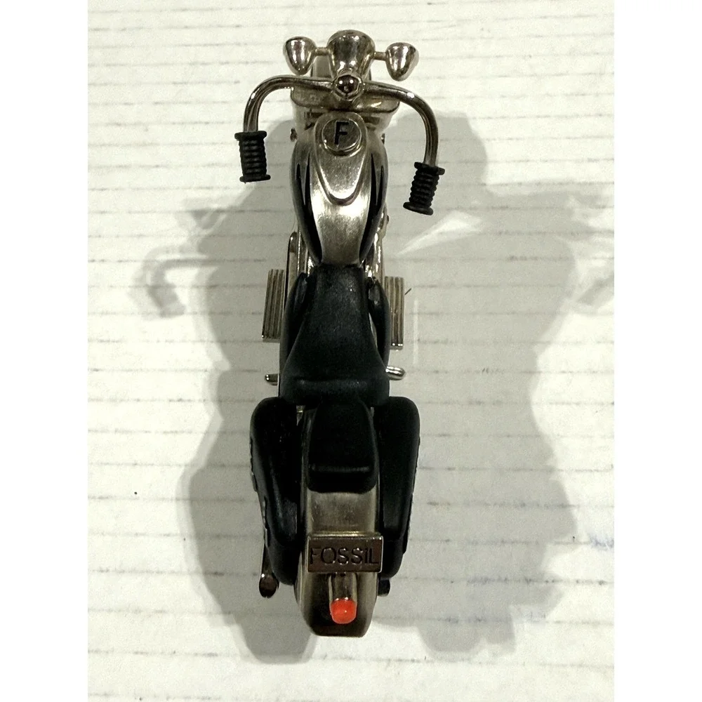 FOSSIL Limited Edition‎ Harley Davidson Chopper Motorcycle Display Clock + TIMEX